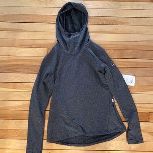Grey exercise hoodie!